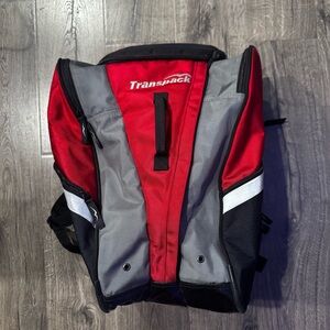 Transpack ski snowboard boot backpack Red black Gray Men's Bag
